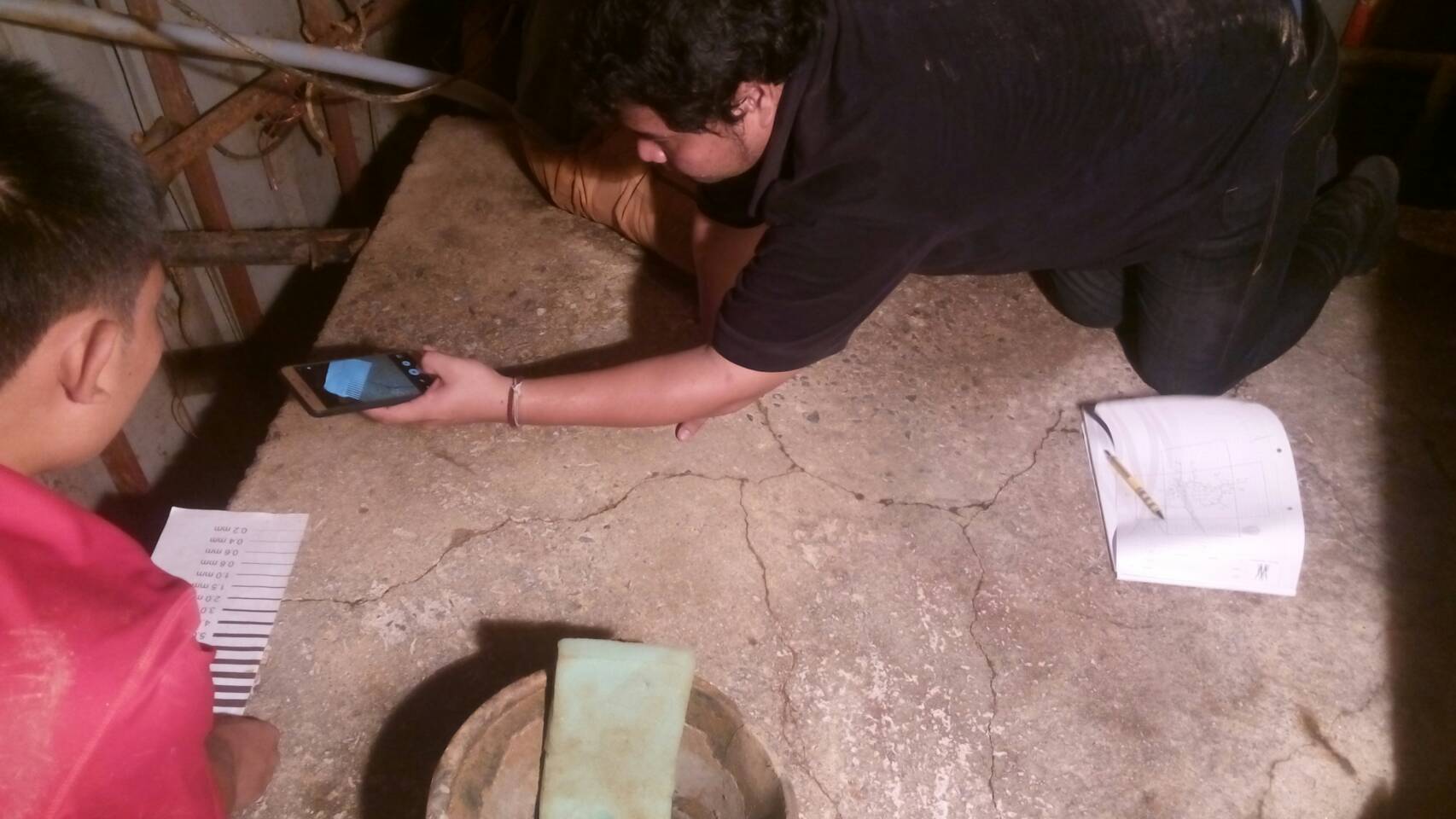 coNCRETE REPAIR CRACK MEASUREMENT